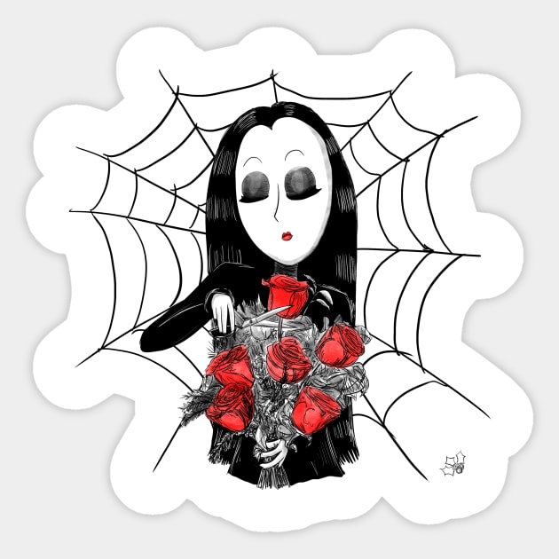 Snipping Bouquet Sticker by hollydoesart